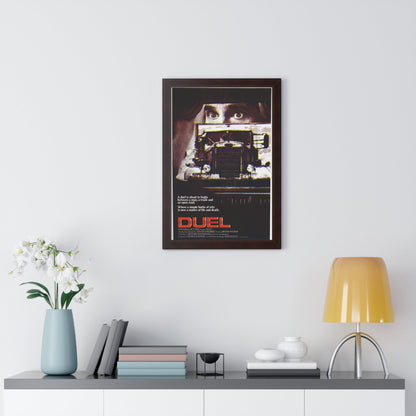 DUEL 1971 - Framed Movie Poster-The Sticker Space