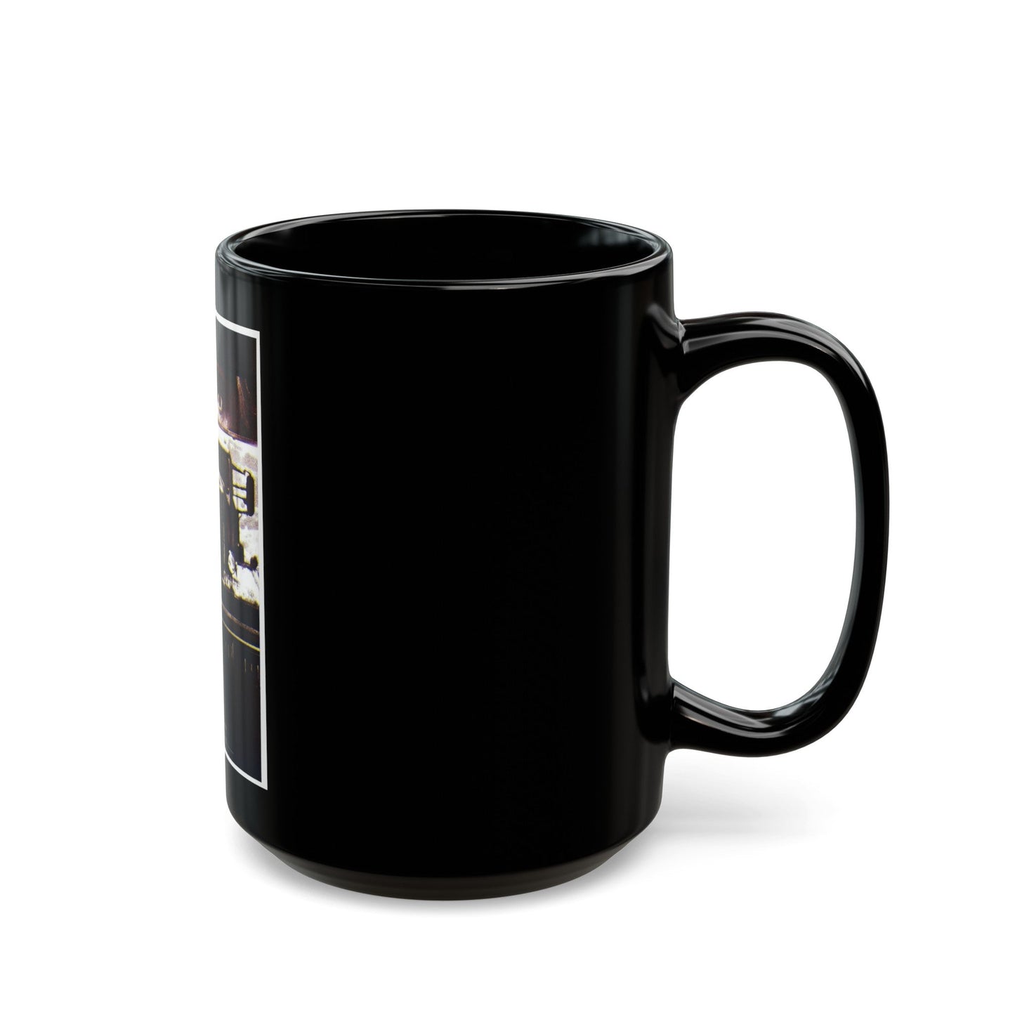 DUEL 1971 Movie Poster - Black Coffee Mug-The Sticker Space