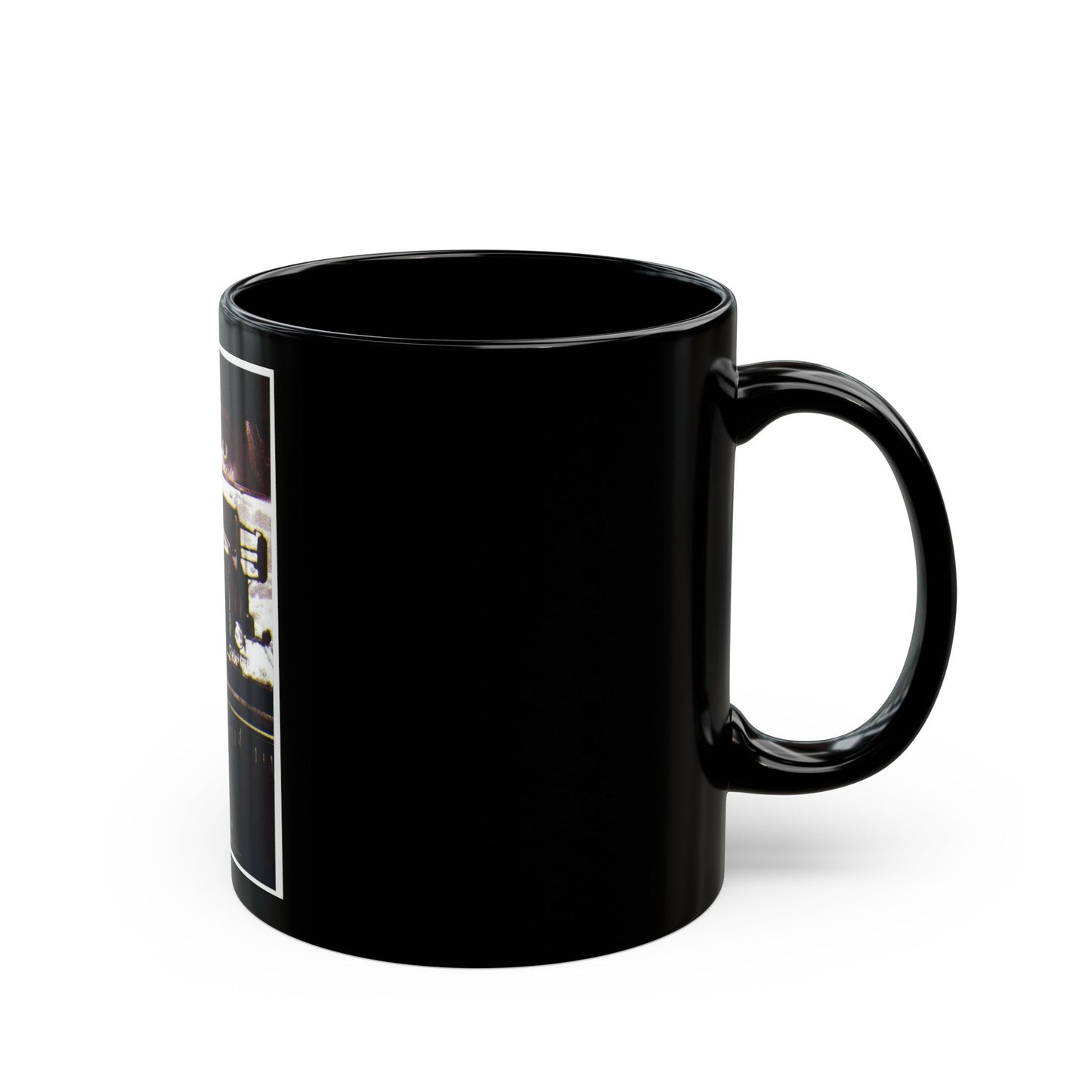 DUEL 1971 Movie Poster - Black Coffee Mug-The Sticker Space