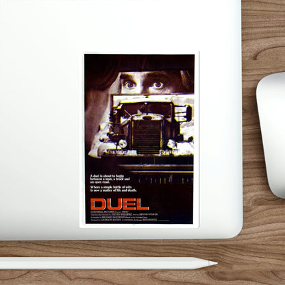 Duel 1971 Movie Poster STICKER Vinyl Die-Cut Decal-The Sticker Space