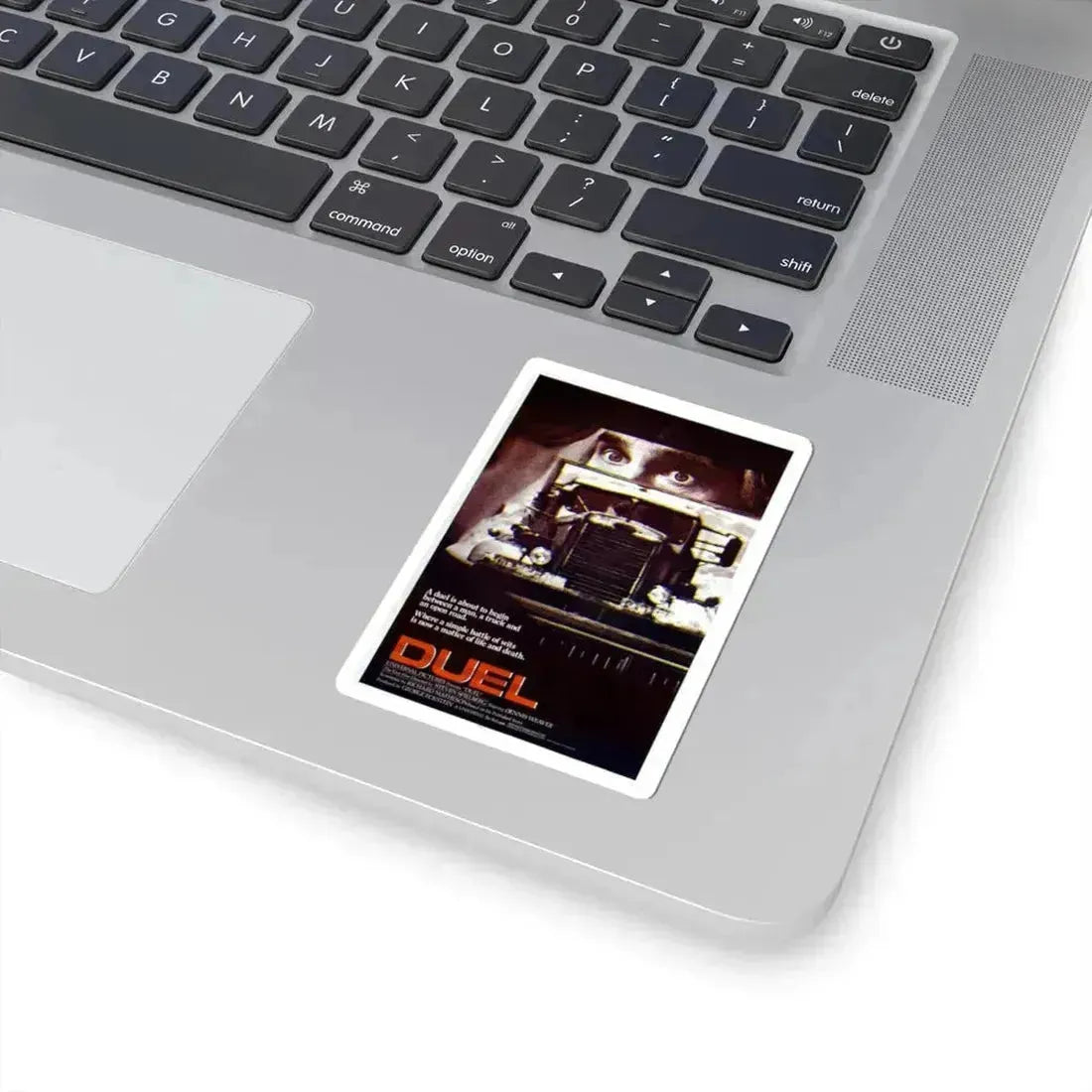 DUEL 1971 Movie Poster - STICKER Vinyl Kiss-Cut Decal - The Sticker Space
