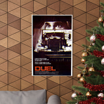 DUEL 1971 - Paper Movie Poster-The Sticker Space