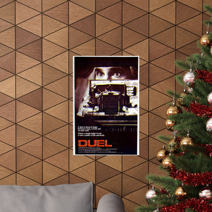 DUEL 1971 - Paper Movie Poster-The Sticker Space