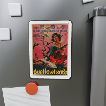 DUEL IN THE SUN (ITALIAN) 1946 Movie Poster - Die-Cut Magnet-The Sticker Space