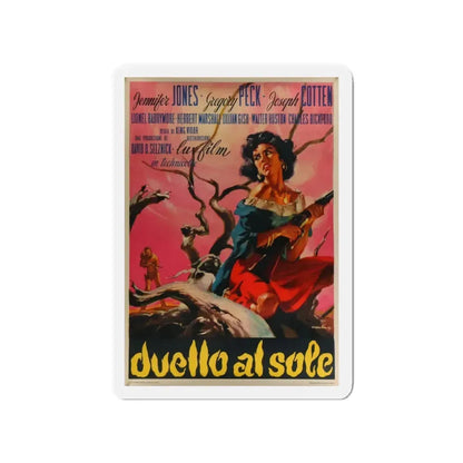 DUEL IN THE SUN (ITALIAN) 1946 Movie Poster - Refrigerator Magnet 4 Inch - The Sticker Space