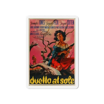 DUEL IN THE SUN (ITALIAN) 1946 Movie Poster - Refrigerator Magnet 6 Inch - The Sticker Space