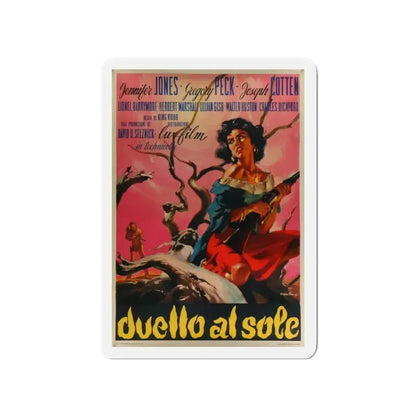 DUEL IN THE SUN (ITALIAN) 1946 Movie Poster - Refrigerator Magnet - The Sticker Space