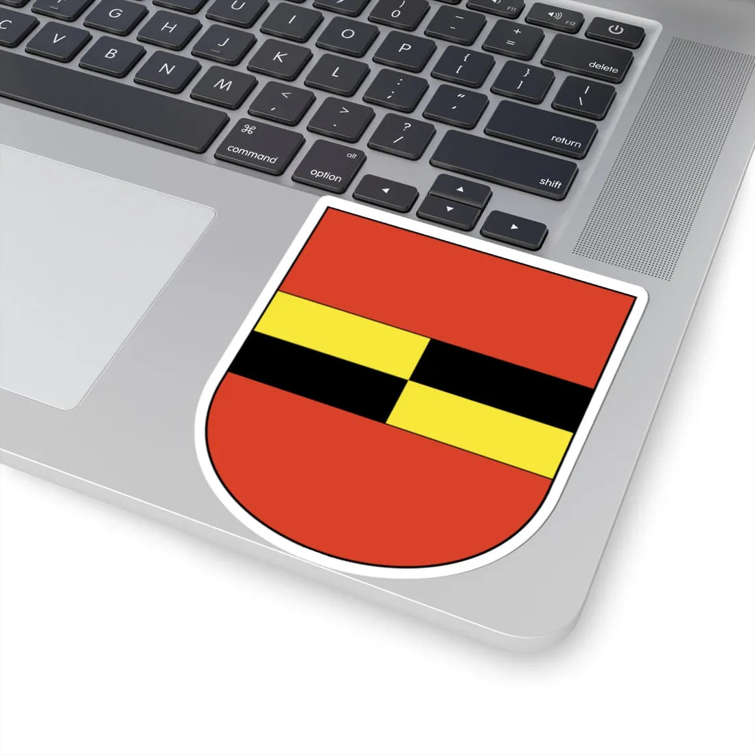 Duernten-blazon (Switzerland) (Coat of Arms) STICKER Vinyl Kiss-Cut Decal - The Sticker Space