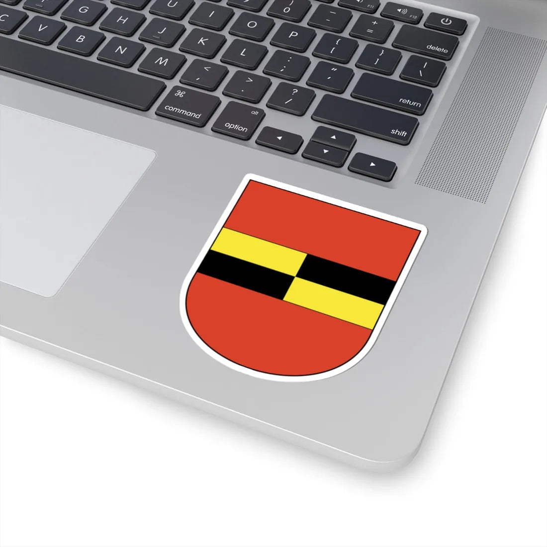 Duernten-blazon (Switzerland) (Coat of Arms) STICKER Vinyl Kiss-Cut Decal - The Sticker Space