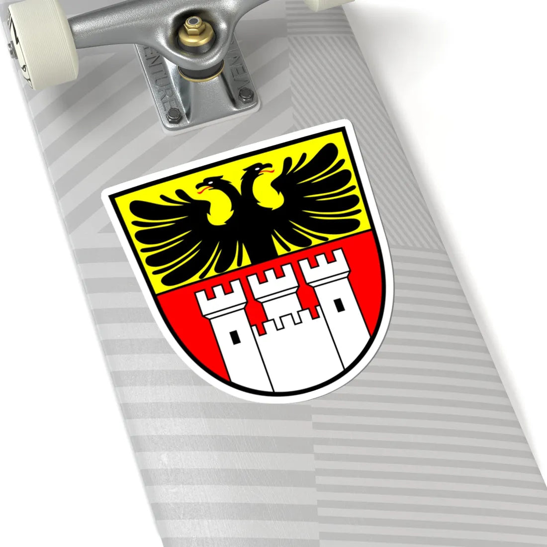 Duisburg Wappen (Germany) (Coat of Arms) STICKER Vinyl Kiss-Cut Decal - The Sticker Space