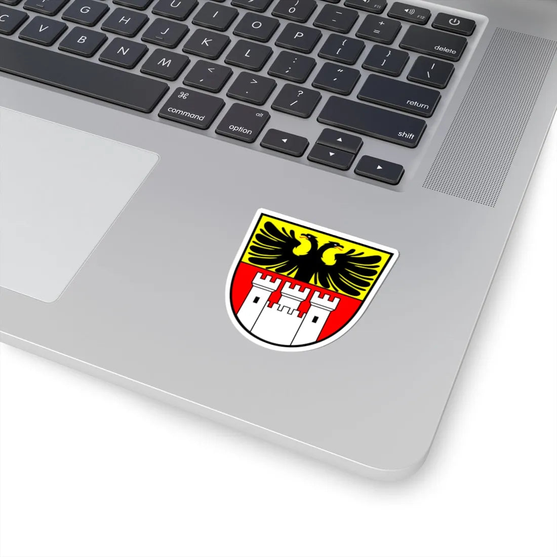Duisburg Wappen (Germany) (Coat of Arms) STICKER Vinyl Kiss-Cut Decal - The Sticker Space