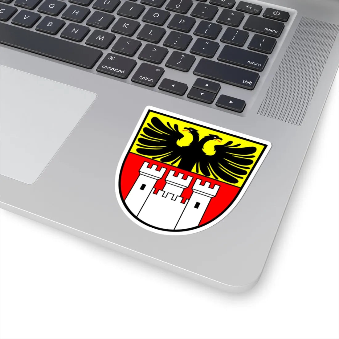 Duisburg Wappen (Germany) (Coat of Arms) STICKER Vinyl Kiss-Cut Decal - The Sticker Space