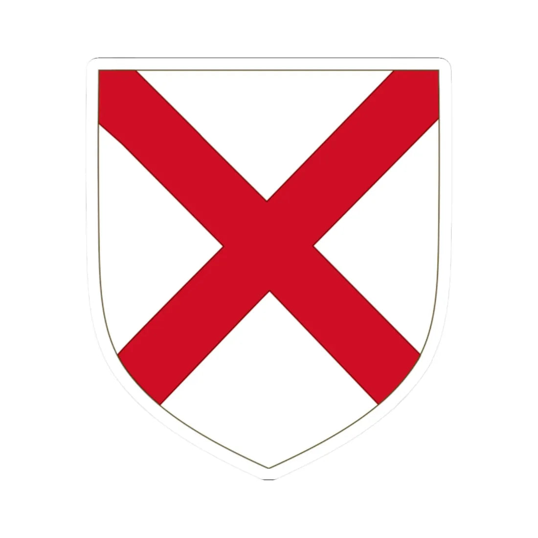 Duke of Leinster (Ireland) (Coat of Arms) STICKER Vinyl Kiss-Cut Decal 2 Inch White - The Sticker Space