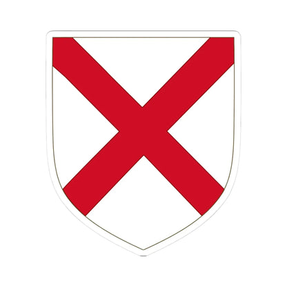 Duke of Leinster (Ireland) (Coat of Arms) STICKER Vinyl Kiss-Cut Decal 3 Inch White - The Sticker Space