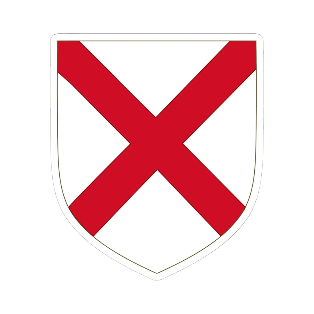 Duke of Leinster (Ireland) (Coat of Arms) STICKER Vinyl Kiss-Cut Decal 4 Inch White - The Sticker Space