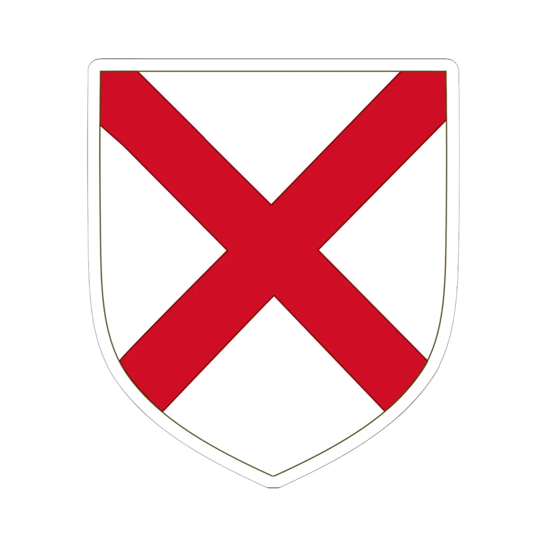 Duke of Leinster (Ireland) (Coat of Arms) STICKER Vinyl Kiss-Cut Decal 6 Inch White - The Sticker Space