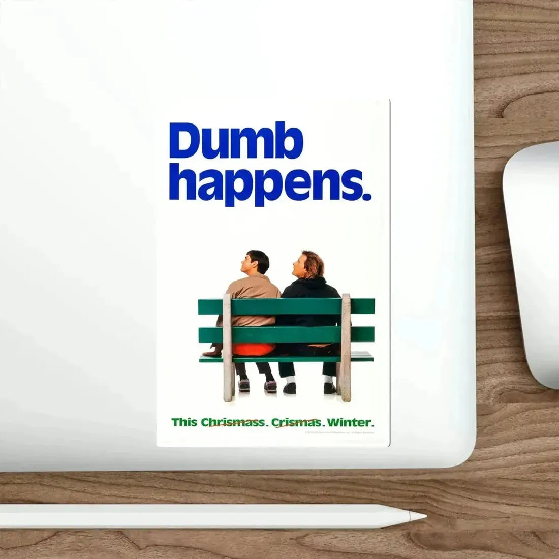 Dumb And Dumber 1994 Movie Poster STICKER Vinyl Die-Cut Decal - The Sticker Space