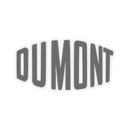DuMont Television Network (Logo) STICKER Vinyl Kiss-Cut Decal 6 Inch Transparent - The Sticker Space