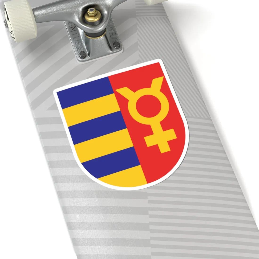 Dunajská Streda - erb (Slovakia) (Coat of Arms) STICKER Vinyl Kiss-Cut Decal - The Sticker Space