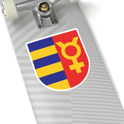 Dunajská Streda - erb (Slovakia) (Coat of Arms) STICKER Vinyl Kiss-Cut Decal - The Sticker Space