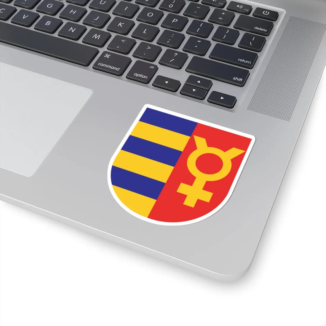 Dunajská Streda - erb (Slovakia) (Coat of Arms) STICKER Vinyl Kiss-Cut Decal - The Sticker Space