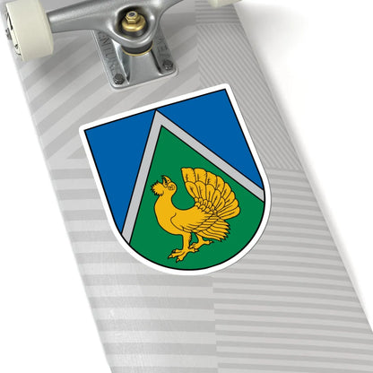Dundagas novads COA (Latvia) (Coat of Arms) STICKER Vinyl Kiss-Cut Decal - The Sticker Space