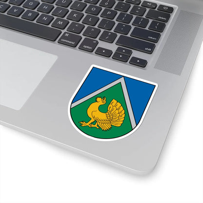 Dundagas novads COA (Latvia) (Coat of Arms) STICKER Vinyl Kiss-Cut Decal - The Sticker Space