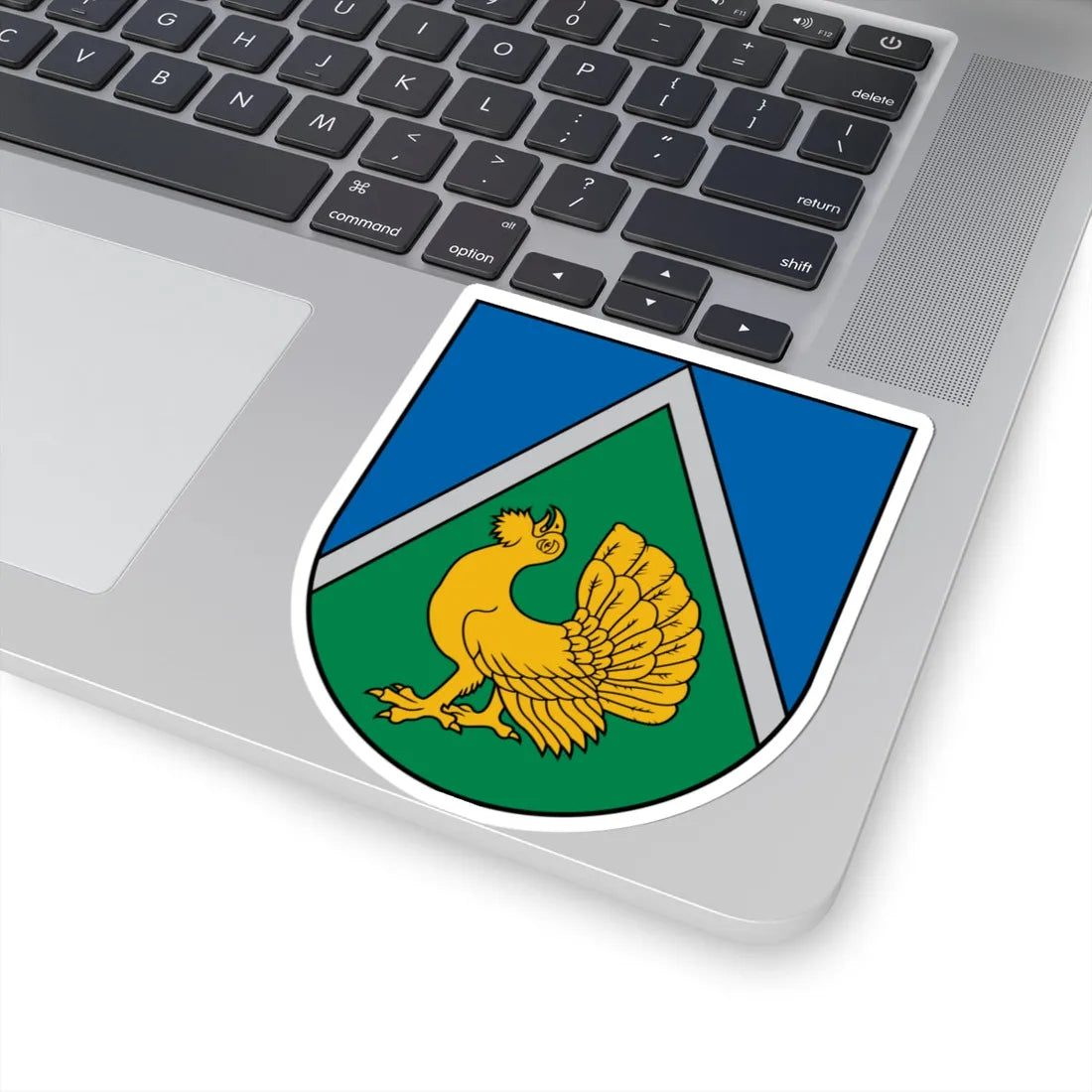 Dundagas novads COA (Latvia) (Coat of Arms) STICKER Vinyl Kiss-Cut Decal - The Sticker Space
