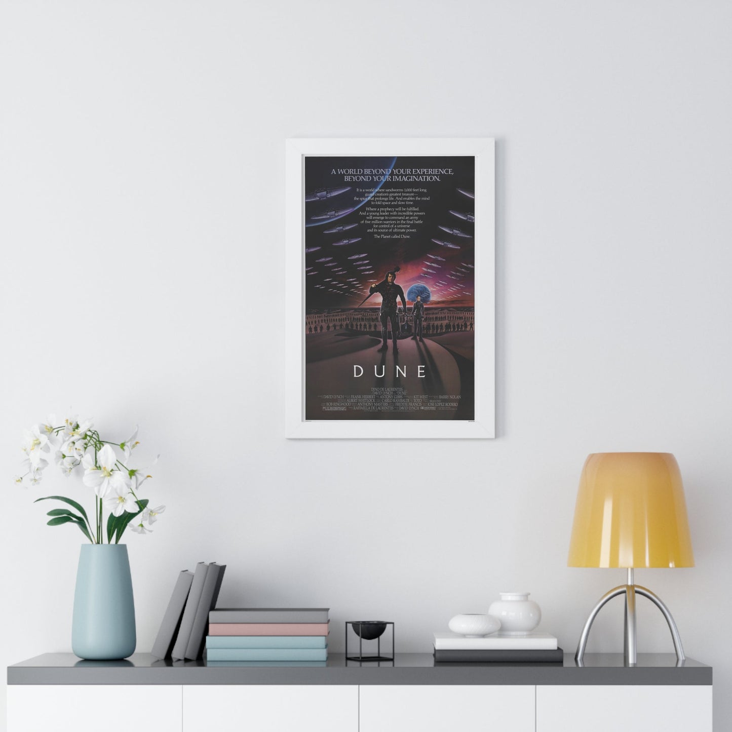 DUNE 1984 - Framed Movie Poster-The Sticker Space