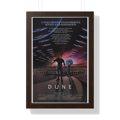 DUNE 1984 - Framed Movie Poster-16″ x 24″-The Sticker Space