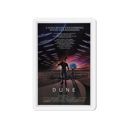 DUNE 1984 Movie Poster - Die-Cut Magnet-4" x 4"-The Sticker Space