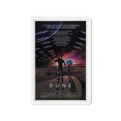 DUNE 1984 Movie Poster - Refrigerator Magnet 3 Inch - The Sticker Space