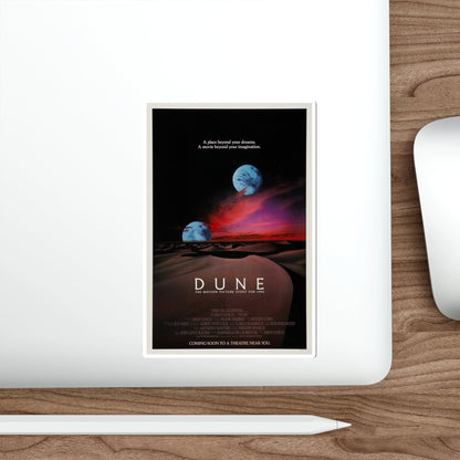 Dune 1984 Movie Poster STICKER Vinyl Die-Cut Decal-The Sticker Space