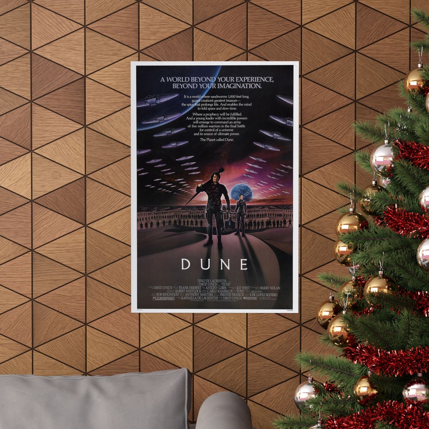 DUNE 1984 - Paper Movie Poster-The Sticker Space