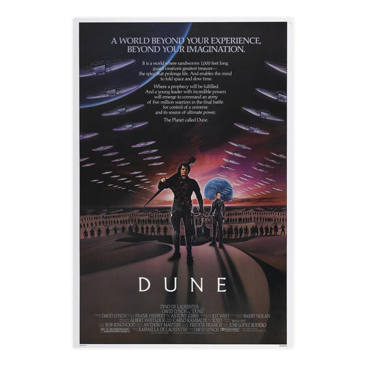 DUNE 1984 - Paper Movie Poster-24″ x 36″ (Vertical)-The Sticker Space