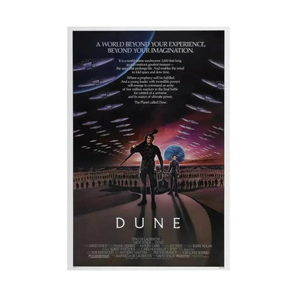 DUNE 1984 - Paper Movie Poster - The Sticker Space