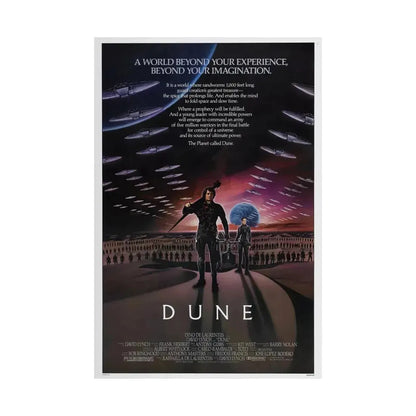 DUNE 1984 - Paper Movie Poster - The Sticker Space