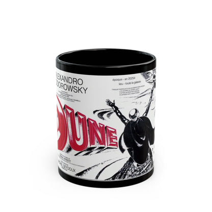 DUNE (JODOROWSKY) Movie Poster - Black Coffee Mug-11oz-The Sticker Space