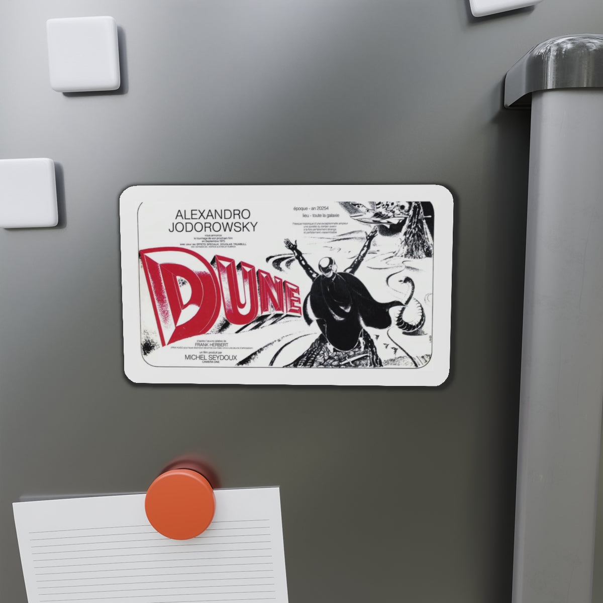 DUNE (JODOROWSKY) Movie Poster - Die-Cut Magnet-The Sticker Space