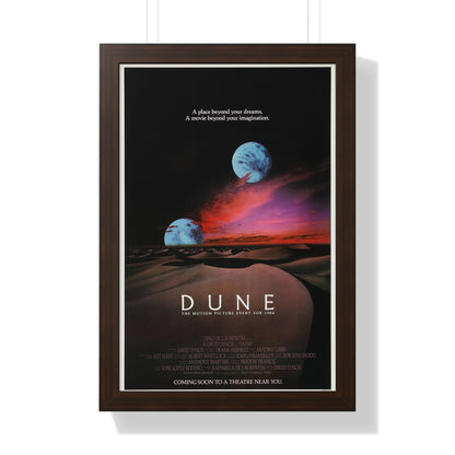 DUNE (TEASER) 1984 - Framed Movie Poster-16″ x 24″-The Sticker Space