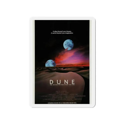 DUNE (TEASER) 1984 Movie Poster - Refrigerator Magnet - The Sticker Space