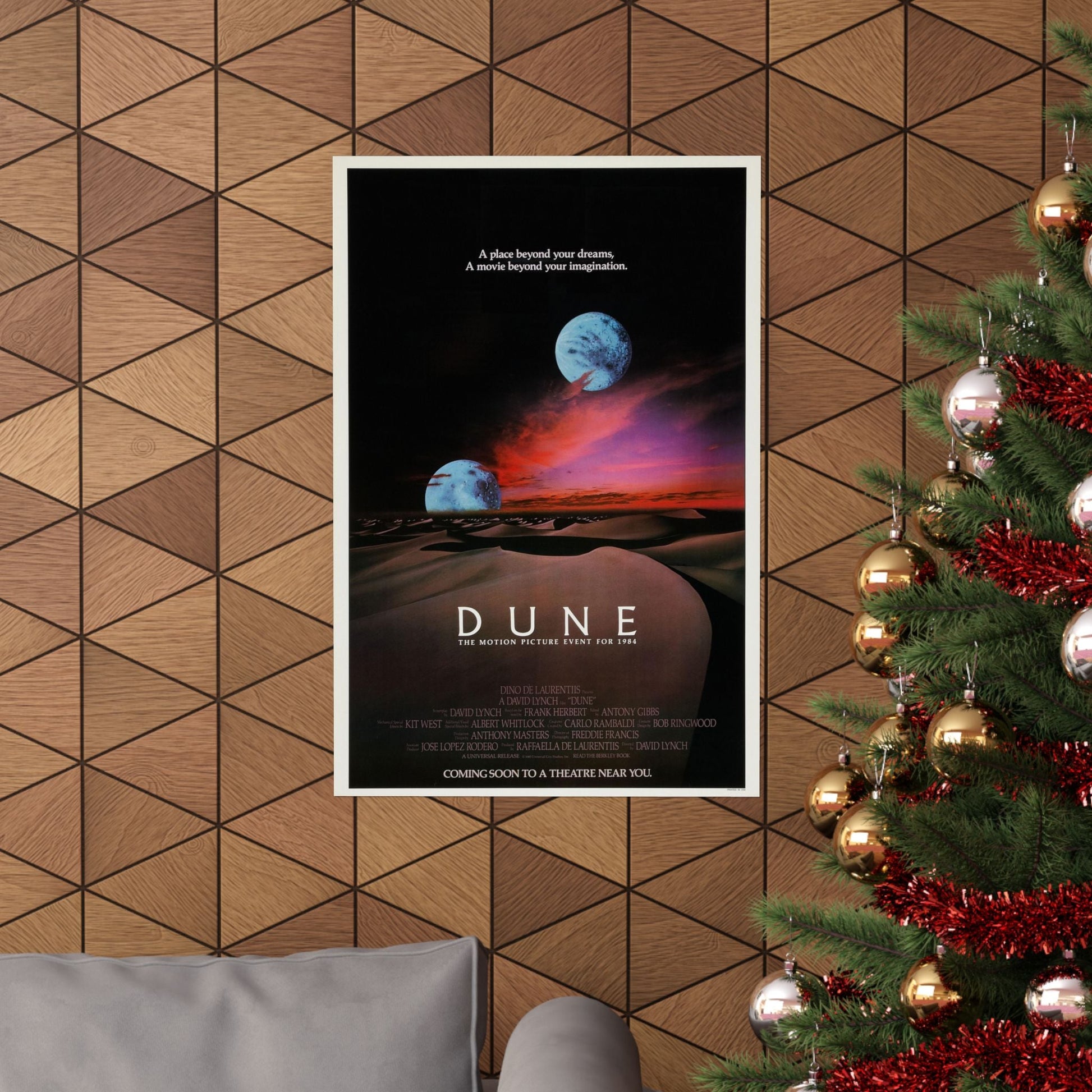 DUNE (TEASER) 1984 - Paper Movie Poster-The Sticker Space