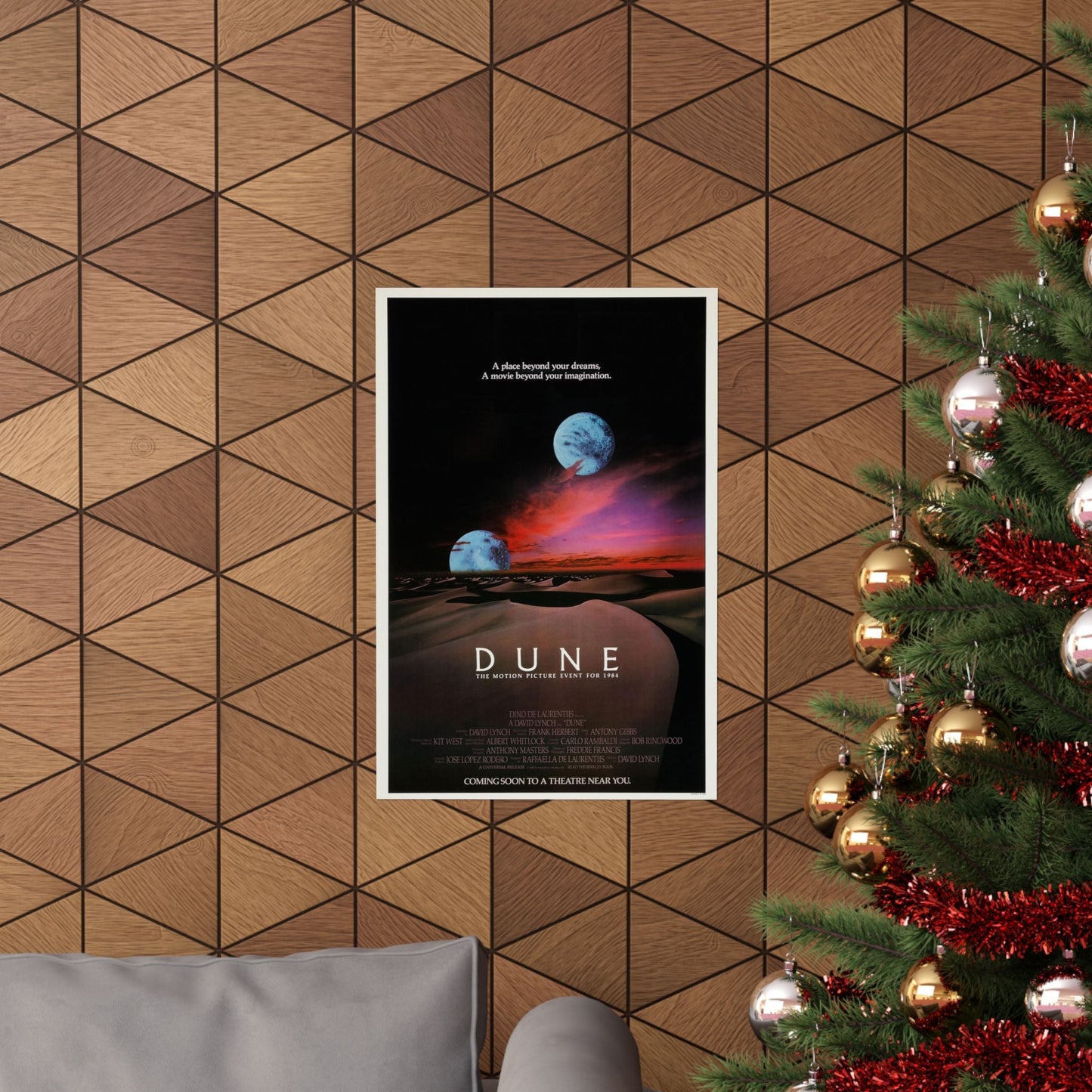 DUNE (TEASER) 1984 - Paper Movie Poster-The Sticker Space