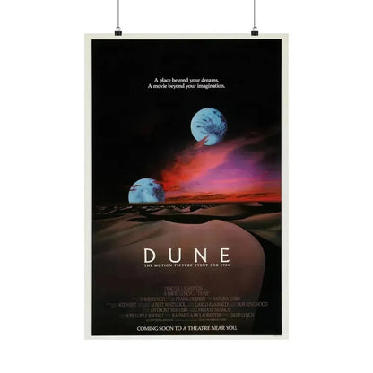 DUNE (TEASER) 1984 - Paper Movie Poster 20″ x 30″ Matte - The Sticker Space