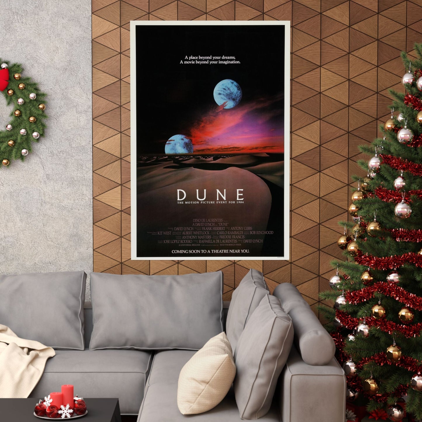 DUNE (TEASER) 1984 - Paper Movie Poster-The Sticker Space