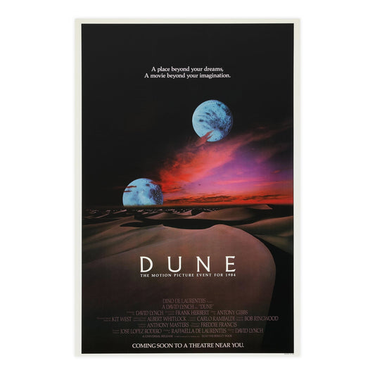 DUNE (TEASER) 1984 - Paper Movie Poster-24″ x 36″ (Vertical)-The Sticker Space