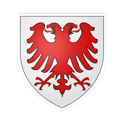 Dunlop of Dunlop arms (Scotland) (Coat of Arms) STICKER Vinyl Kiss-Cut Decal 3 Inch White - The Sticker Space