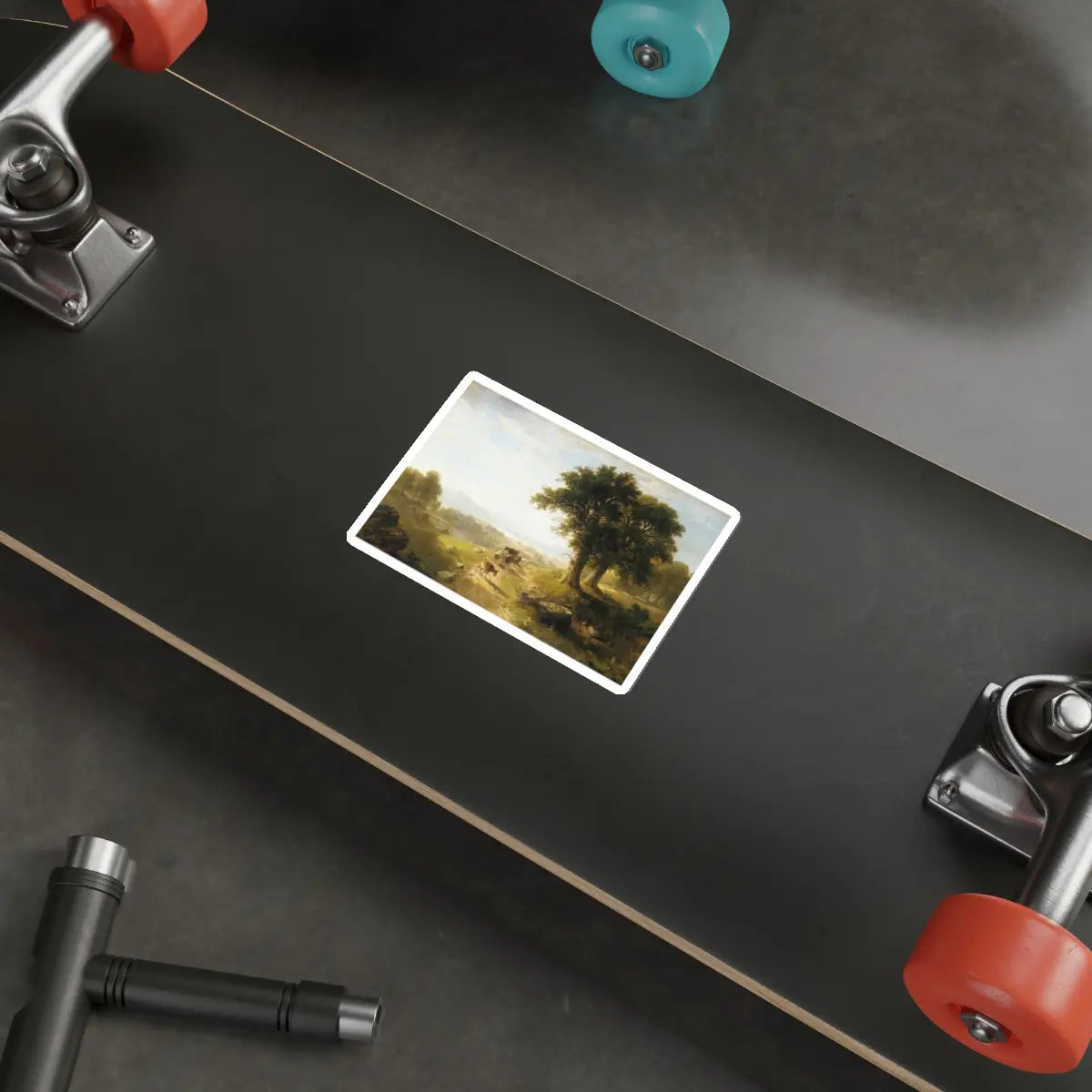 SKU:33519728606694772570 Sticker types:White Shape:Die-Cut Sizes:4" × 4"