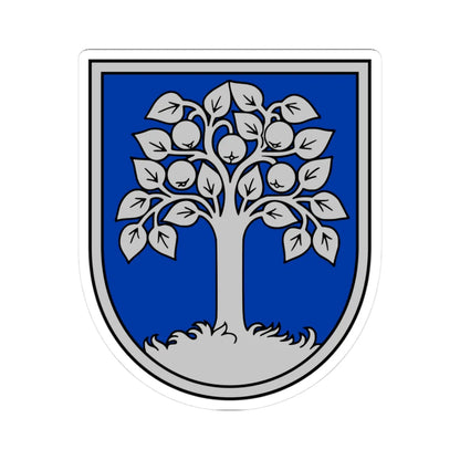 Durbes novads COA (Latvia) (Coat of Arms) STICKER Vinyl Kiss-Cut Decal 3 Inch White - The Sticker Space