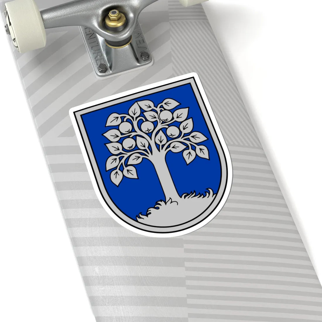 Durbes novads COA (Latvia) (Coat of Arms) STICKER Vinyl Kiss-Cut Decal - The Sticker Space